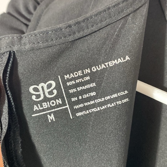 Albion Fit Black Romper Jumpsuit size medium - Picture 12 of 16